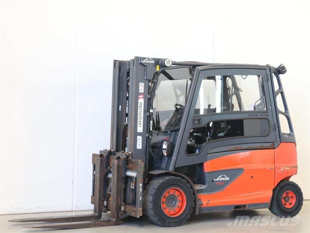 Linde E50L/388 バッテリーフォークリフト