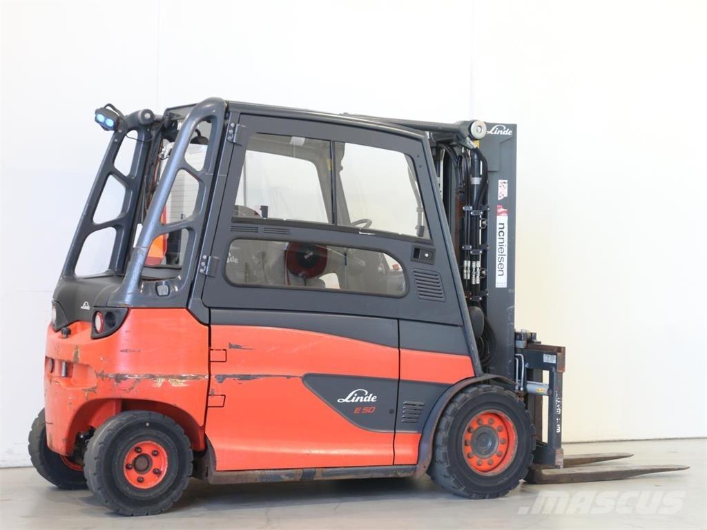 Linde E50L/388 バッテリーフォークリフト