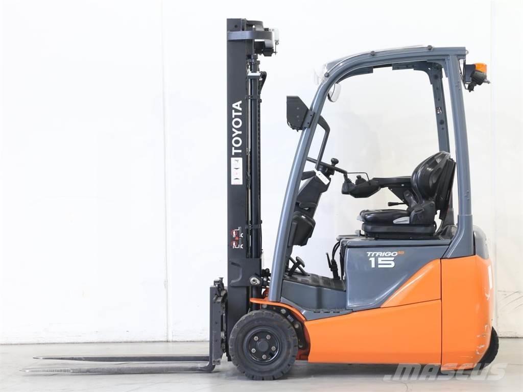Toyota 8FBE15T バッテリーフォークリフト