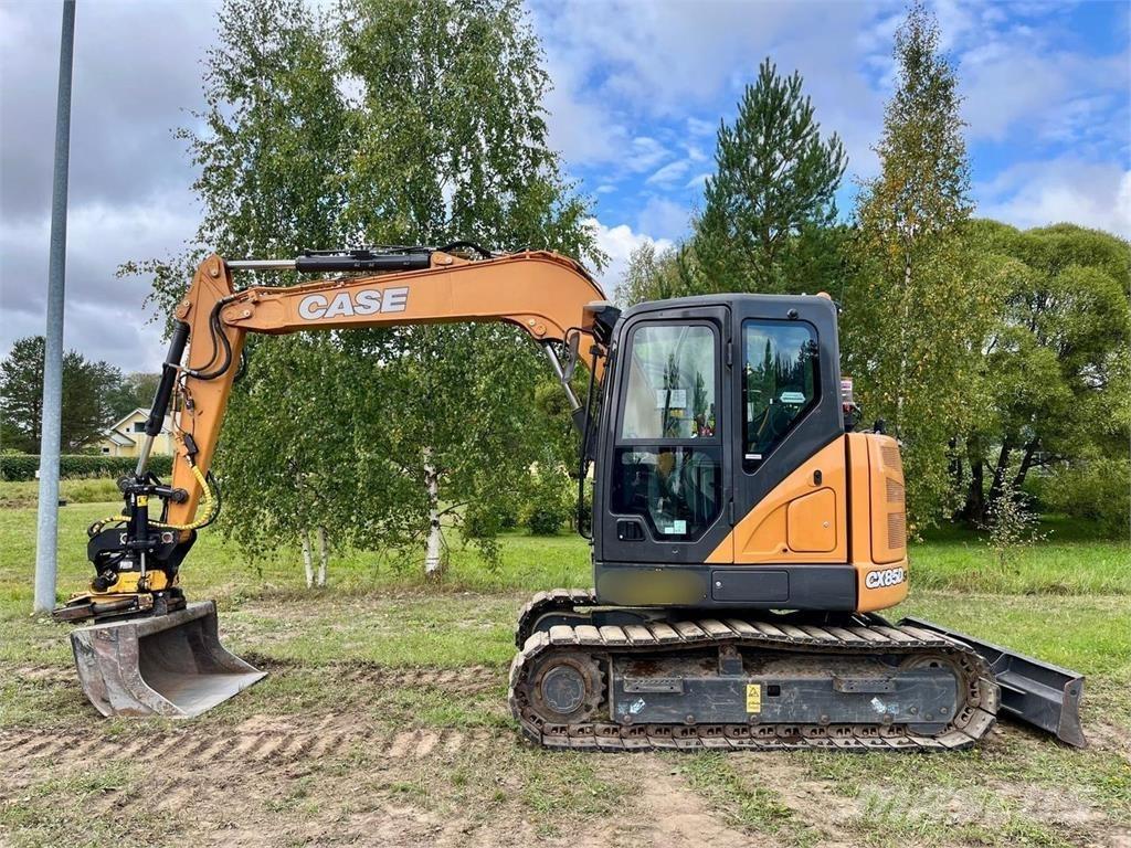 CASE CX85D SR 中型油圧ショベル 7ｔ-12ｔ（ユンボ・パワーショベル・バックホー）
