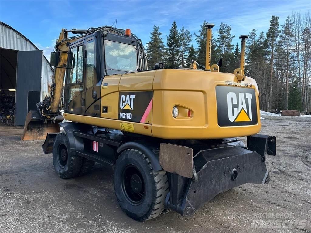 CAT M 316 D ホイール式油圧ショベル（パワーショベル・ユンボ・バックホー）