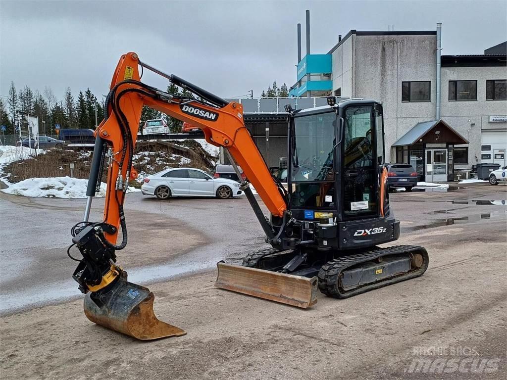 Doosan DX 35 Z ミニ油圧ショベル 7t以下（ミニユンボ・ミニディガー）