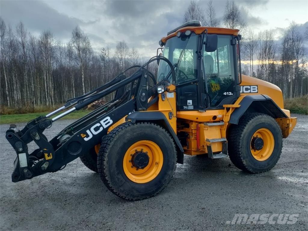 JCB 413 K T4 ホイールローダー・タイヤショベル