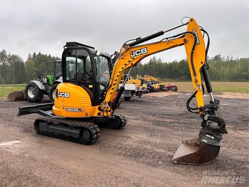 JCB 8035 ZTS ミニ油圧ショベル 7t以下（ミニユンボ・ミニディガー）