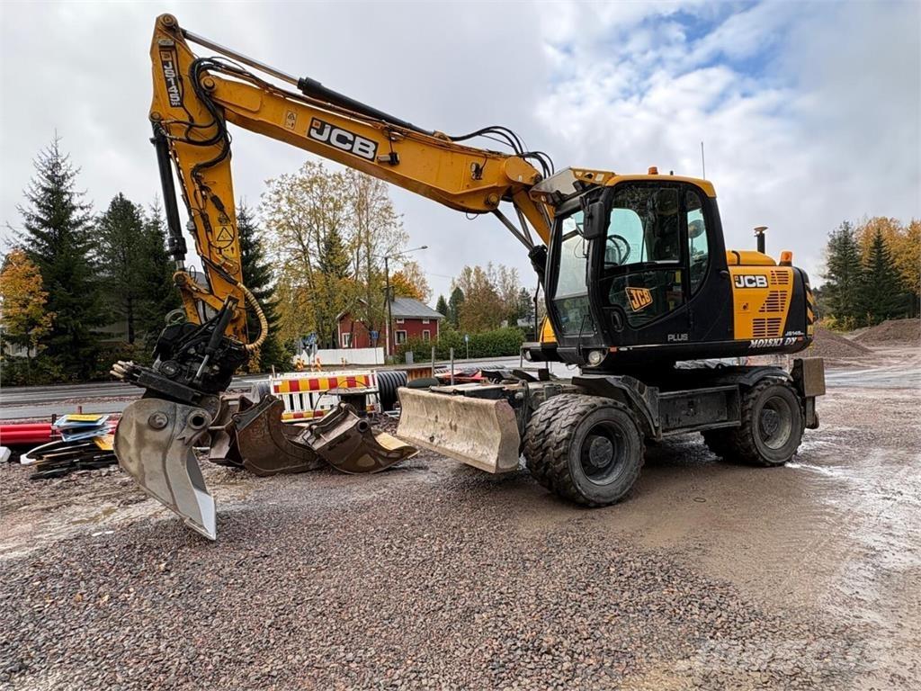 JCB JS 145 W Plus ホイール式油圧ショベル（パワーショベル・ユンボ・バックホー）