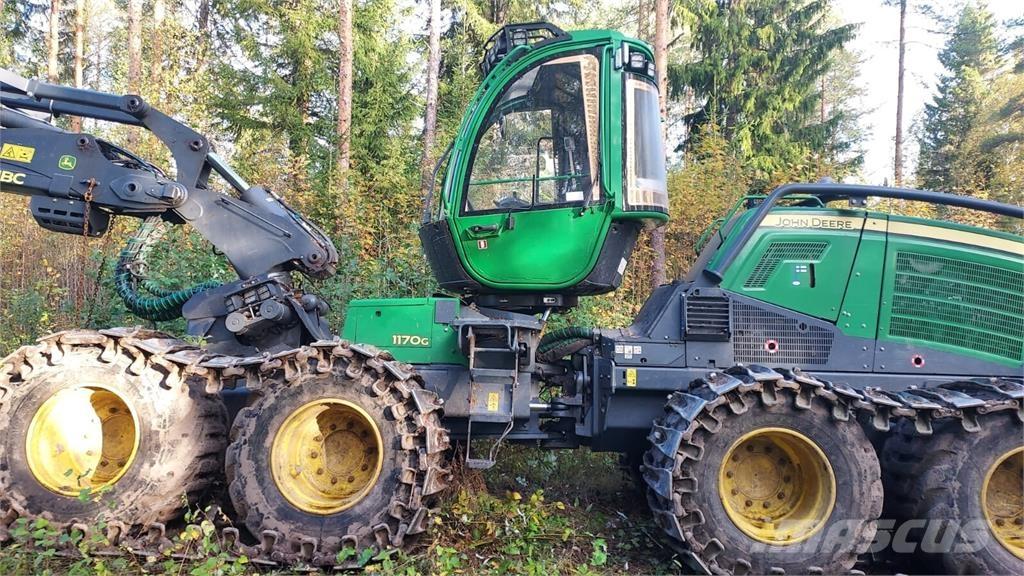 John Deere 1170G ハーベスター