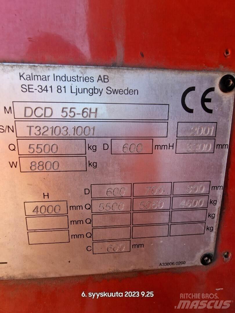 Kalmar DCD 55-6H ディーゼル・軽油