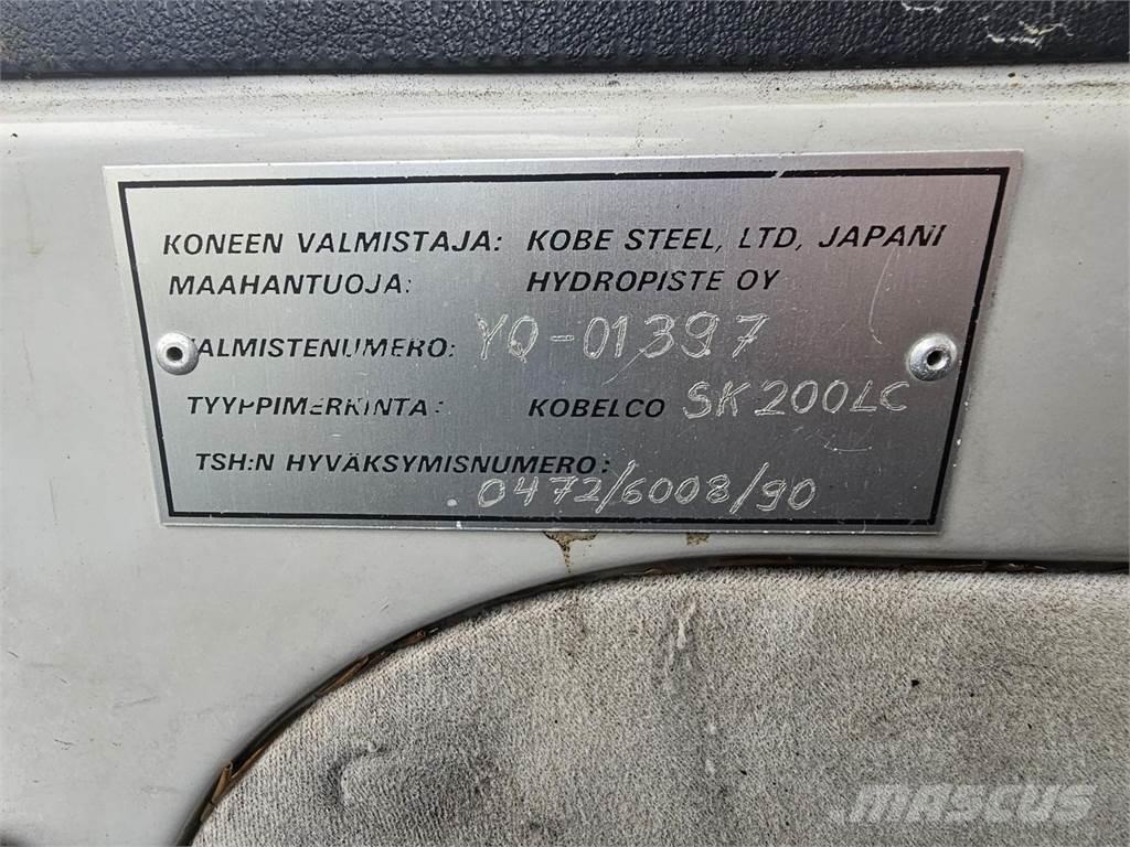 Kobelco SK200LC 大型油圧ショベル12t以上（パワーショベル・ユンボ）