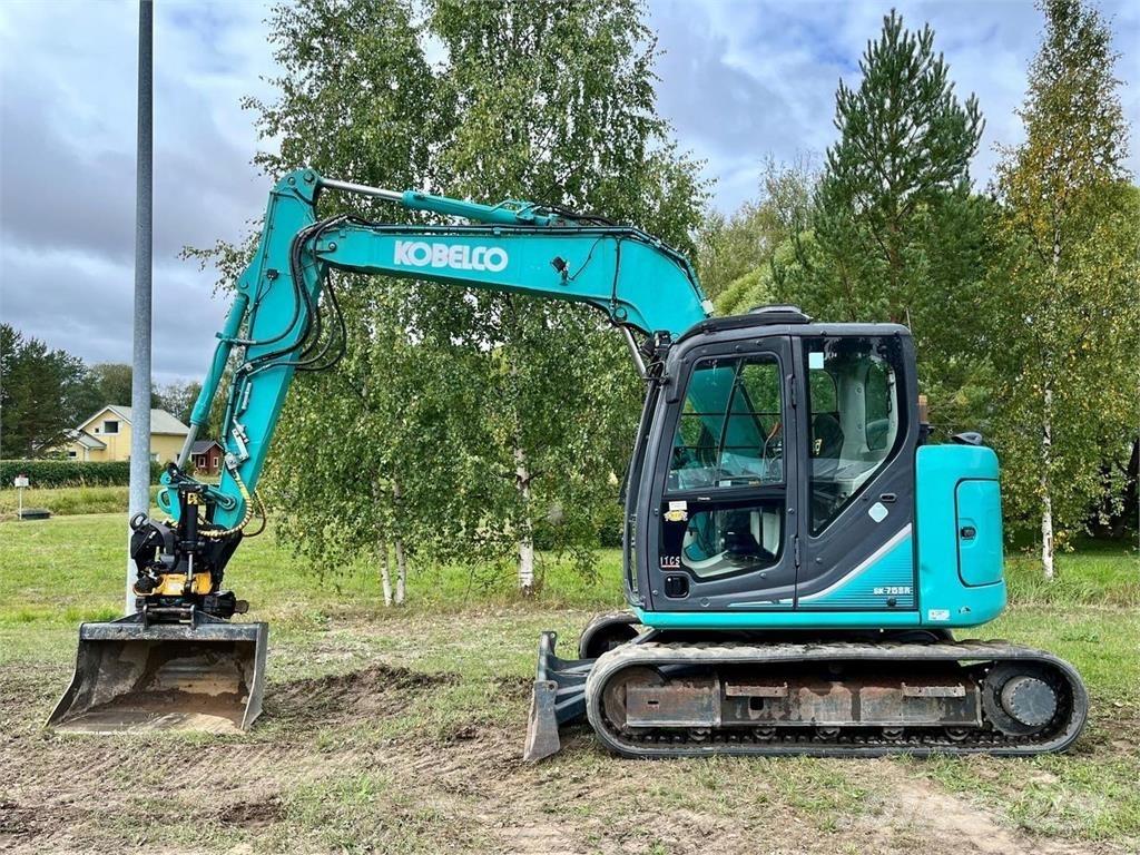 Kobelco SK75SR 中型油圧ショベル 7ｔ-12ｔ（ユンボ・パワーショベル・バックホー）