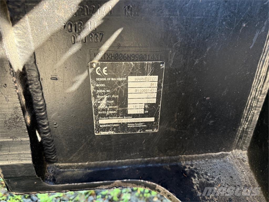 Komatsu 911.5 ハーベスター