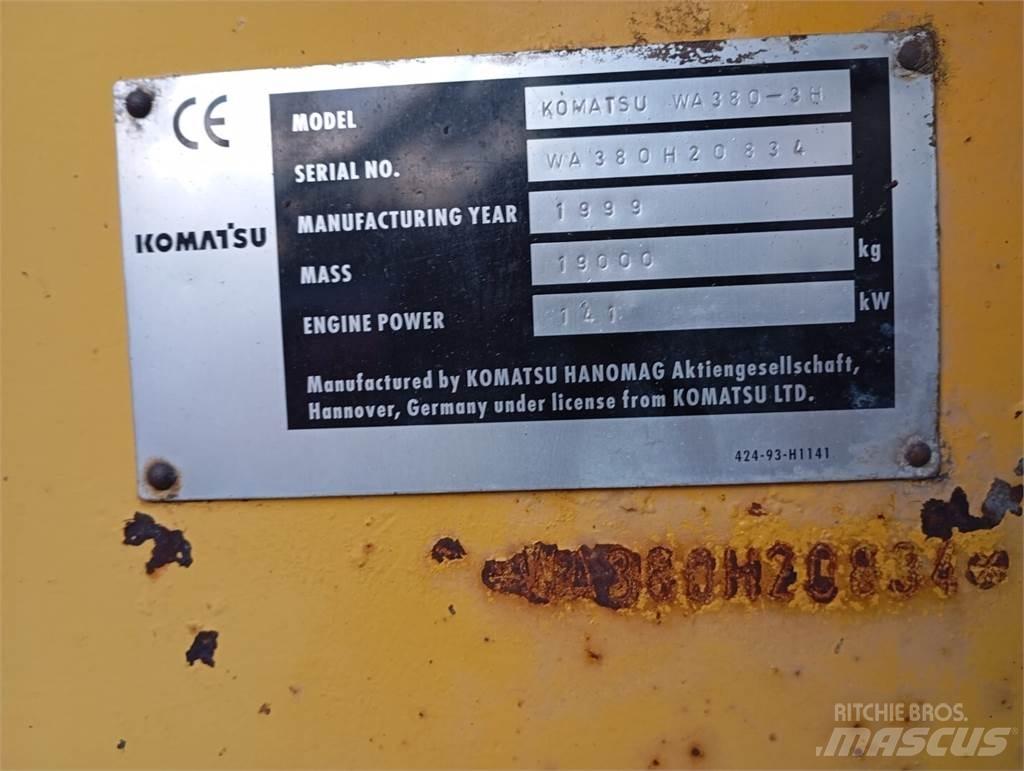 Komatsu WA 380-3H ホイールローダー・タイヤショベル