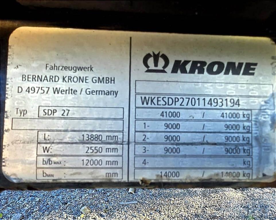 Krone SDP 27 カーテンサイダー
