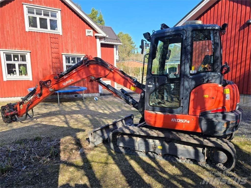 Kubota KX 057-4 大型油圧ショベル12t以上（パワーショベル・ユンボ）