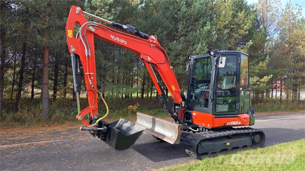 Kubota KX060-5 ミニ油圧ショベル 7t以下（ミニユンボ・ミニディガー）