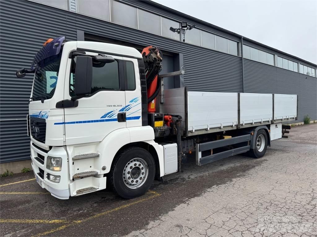 MAN TGS 18.320 クレーントラック、ユニック車