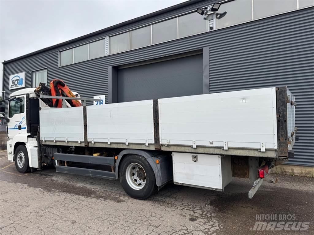 MAN TGS 18.320 クレーントラック、ユニック車