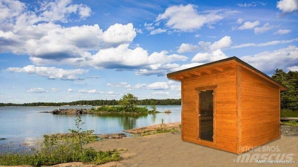  Saunamökki 15 hlö 鉄骨建造物