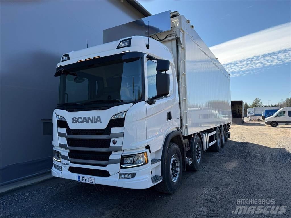 Scania G540 10x4 ウッドチップ運搬用トラック