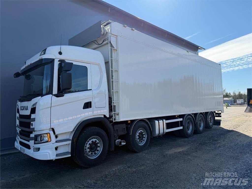 Scania G540 10x4 ウッドチップ運搬用トラック