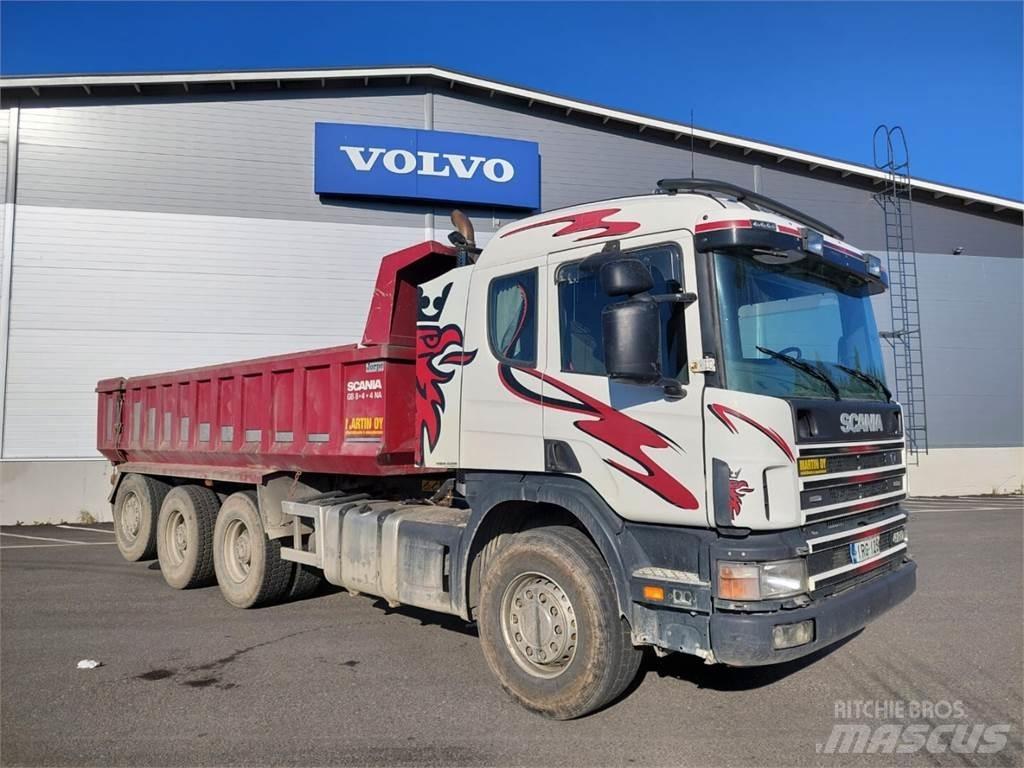 Scania P124 420hp ダンプ