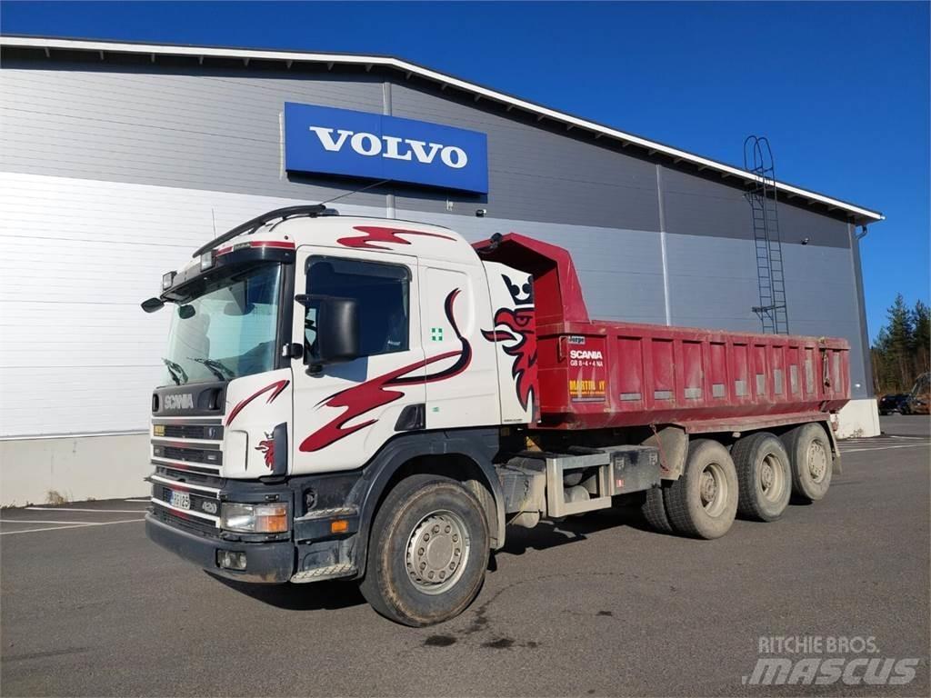 Scania P124 420hp ダンプ