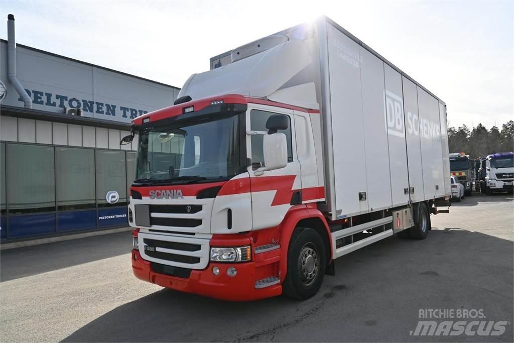 Scania P280 4x2 ボックスボディー、ウイング、箱車