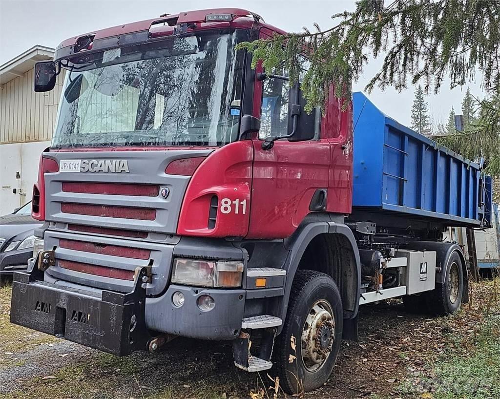 Scania P340 4x4 アームロール