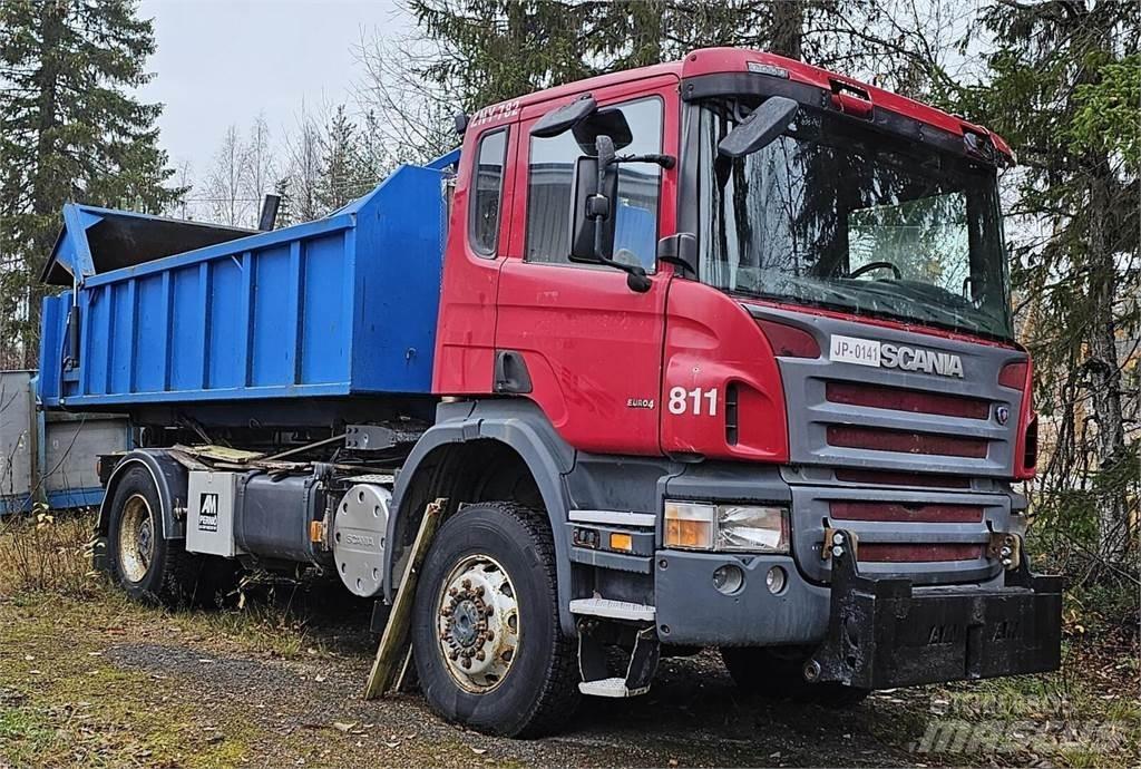 Scania P340 4x4 アームロール