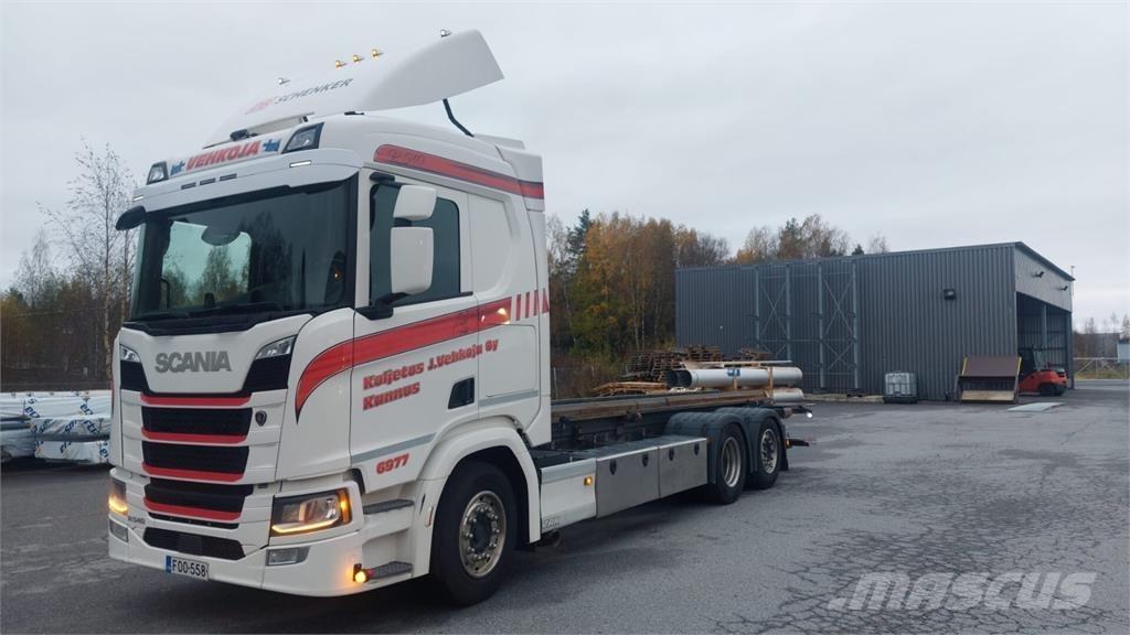 Scania R 540 6x2 コンテナ、海コン車