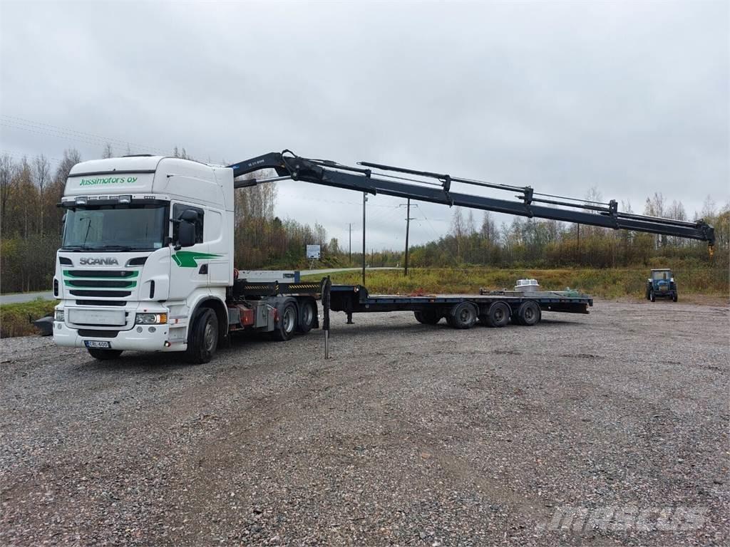 Scania r 560 クレーントラック、ユニック車