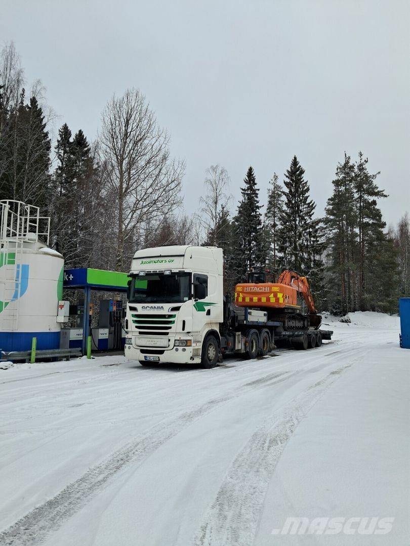 Scania r 560 クレーントラック、ユニック車