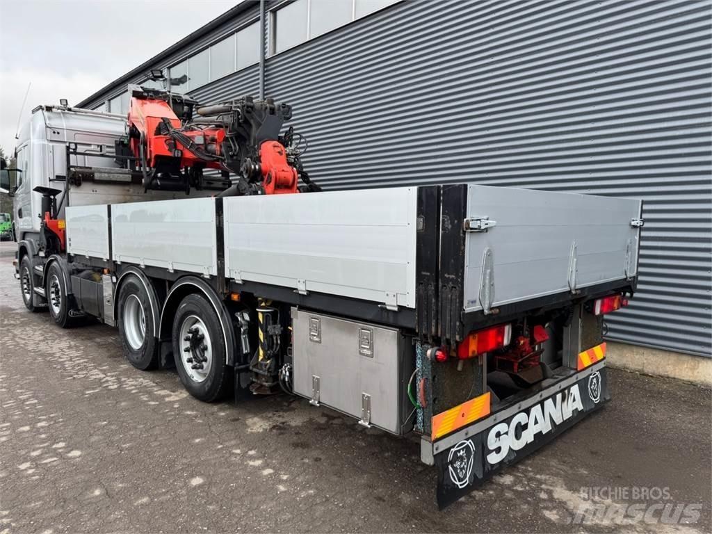 Scania R480 8X2*6 クレーントラック、ユニック車