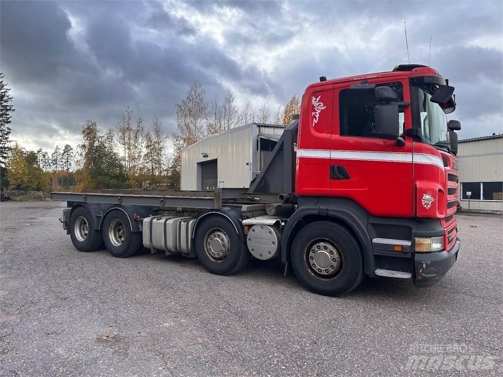 Scania R500 8X4 アームロール