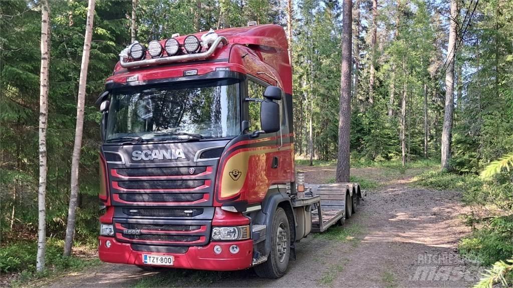 Scania R580 車両運搬車、キャリアカー