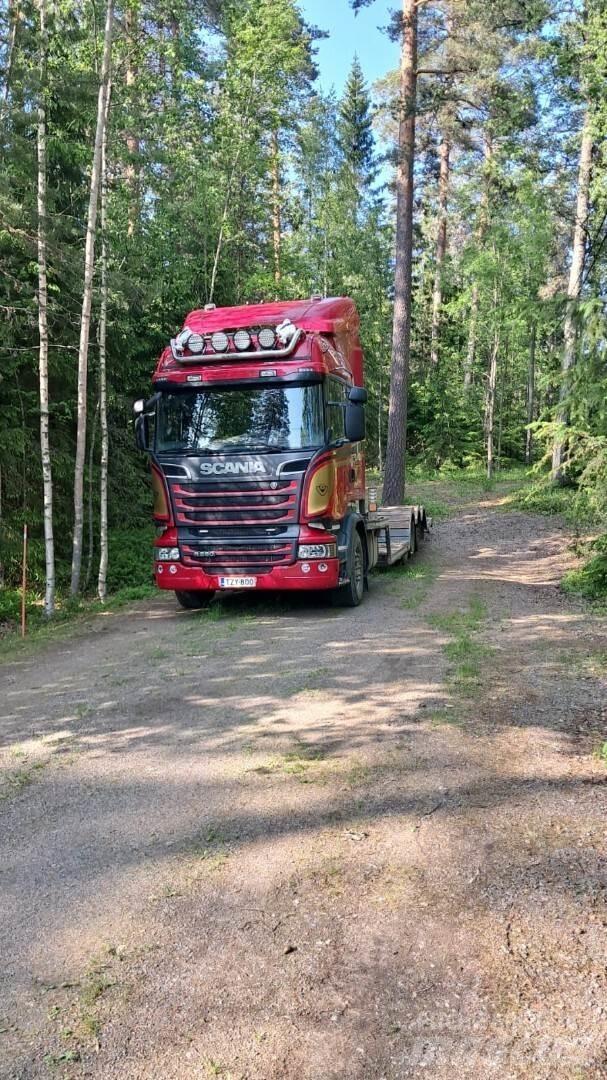 Scania R580 車両運搬車、キャリアカー