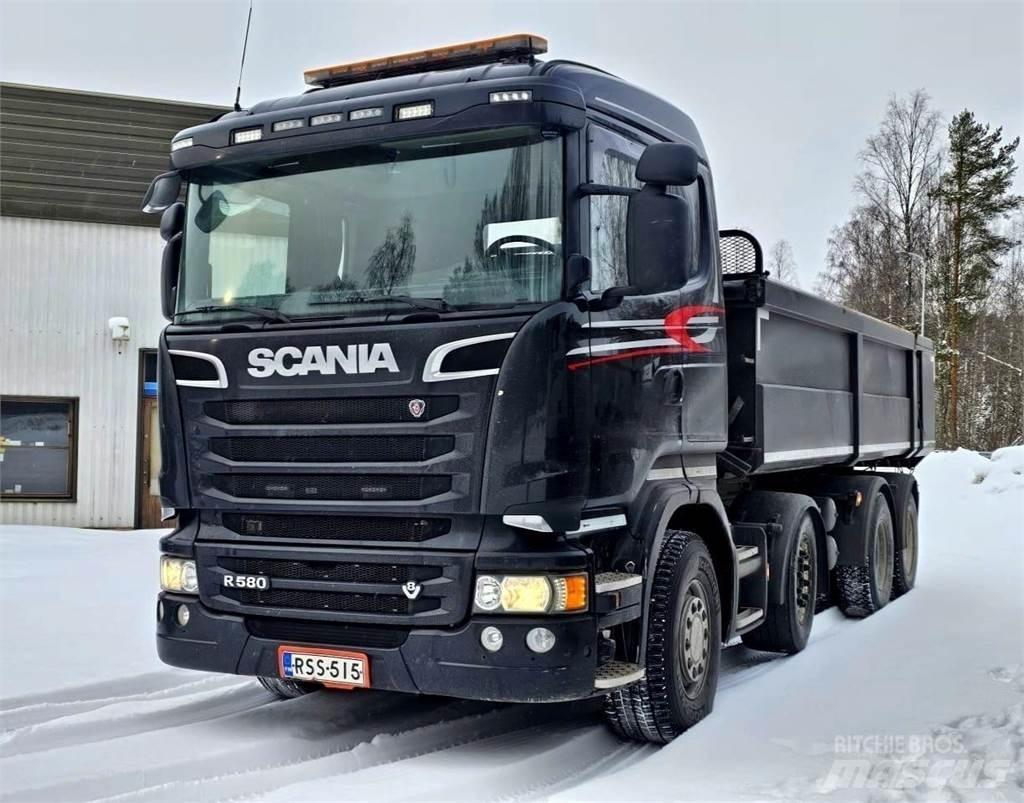 Scania R580 8x4 ダンプ