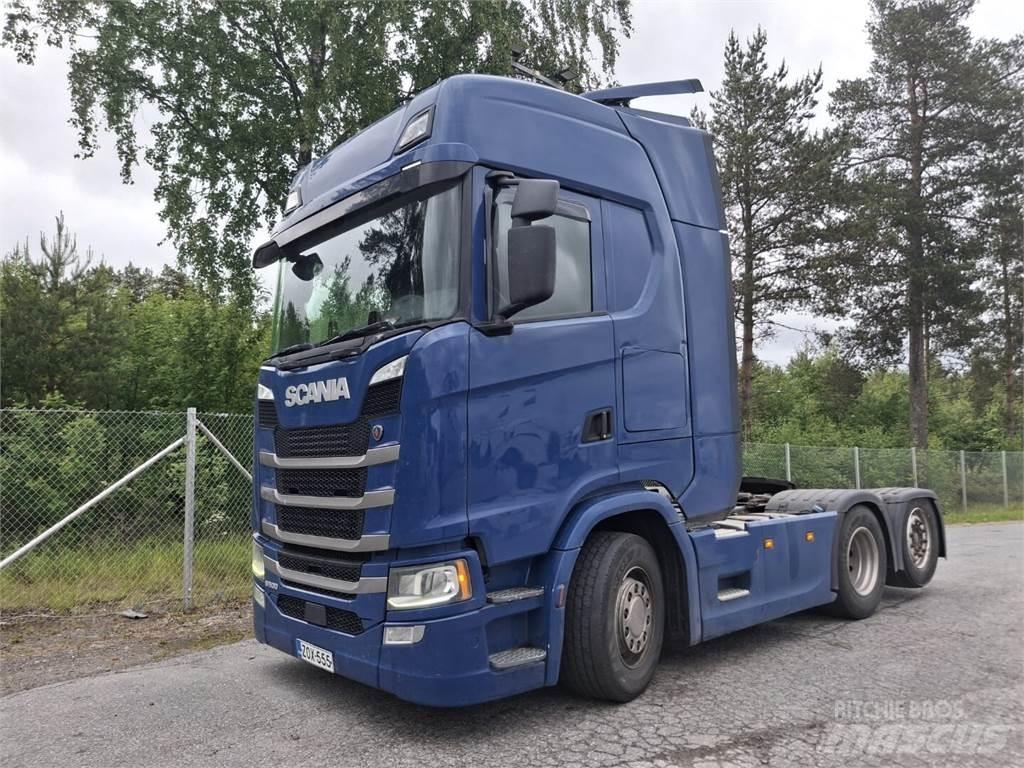 Scania S500 中古トラクターヘッド | トレーラーヘッド