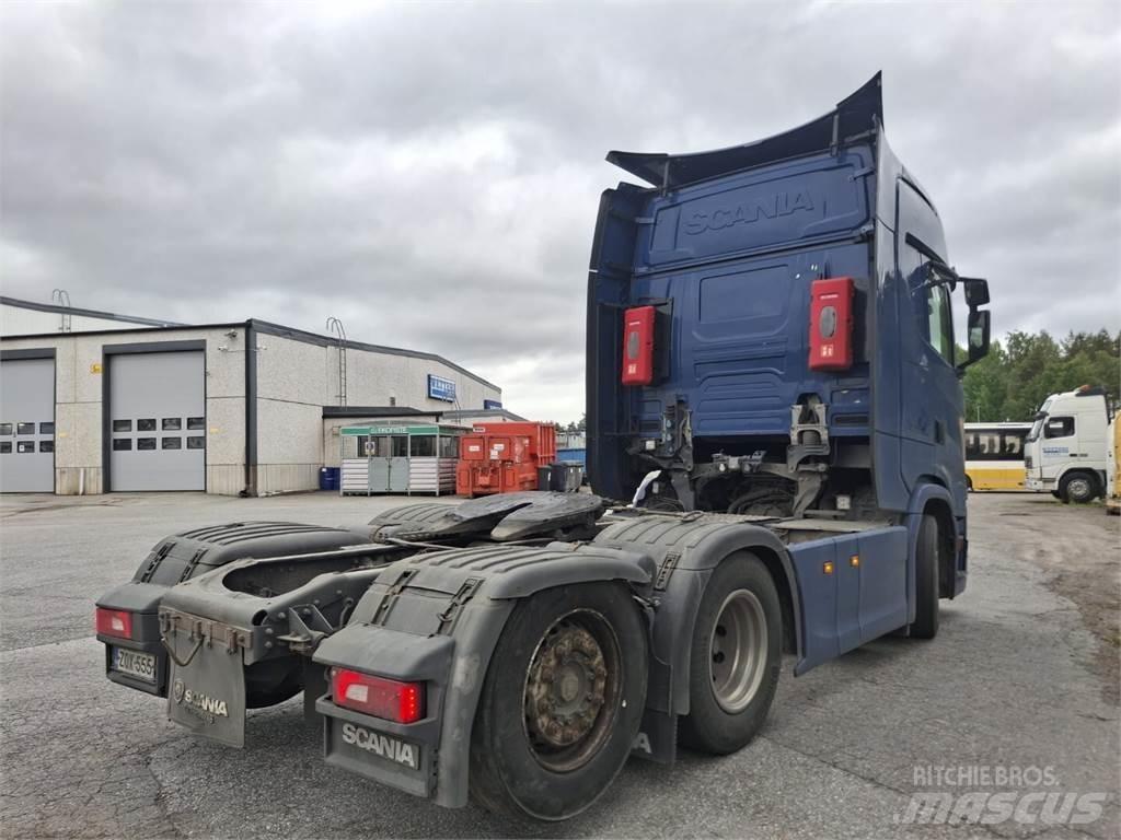 Scania S500 中古トラクターヘッド | トレーラーヘッド