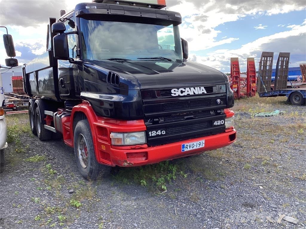 Scania T 124 ダンプ