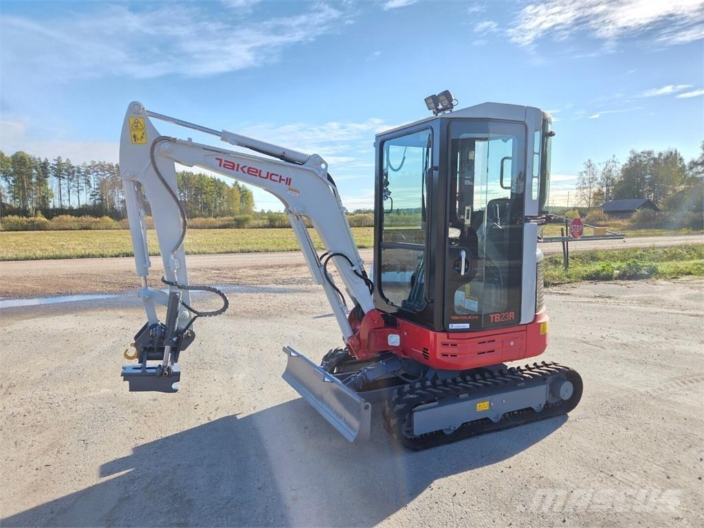 Takeuchi TB23R ミニ油圧ショベル 7t以下（ミニユンボ・ミニディガー）