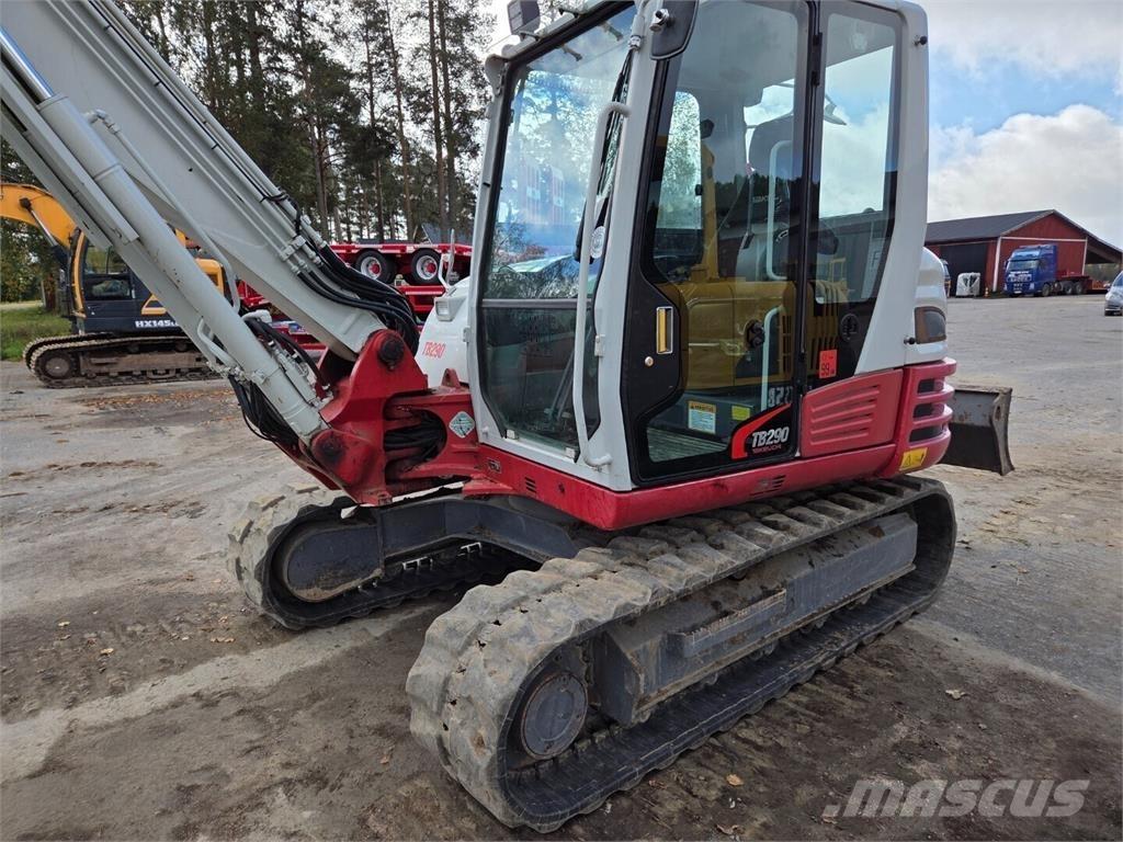 Takeuchi TB290 中型油圧ショベル 7ｔ-12ｔ（ユンボ・パワーショベル・バックホー）
