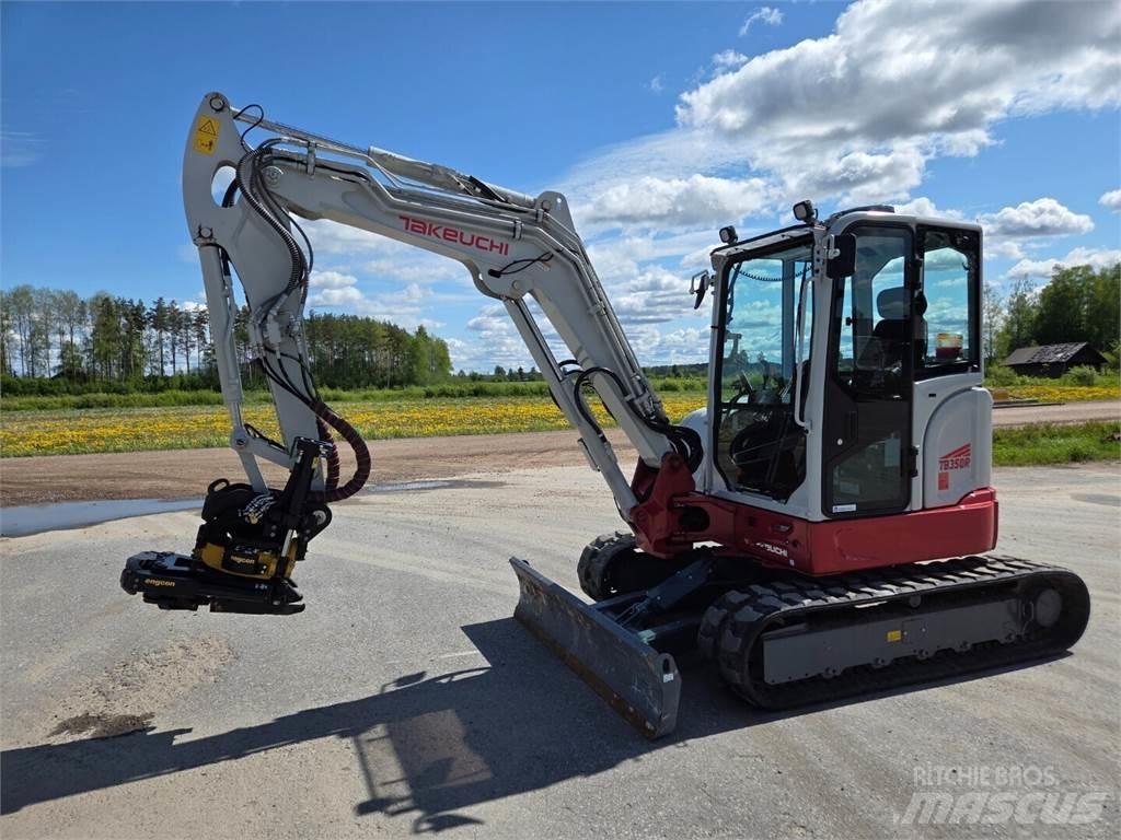 Takeuchi TB350R ミニ油圧ショベル 7t以下（ミニユンボ・ミニディガー）