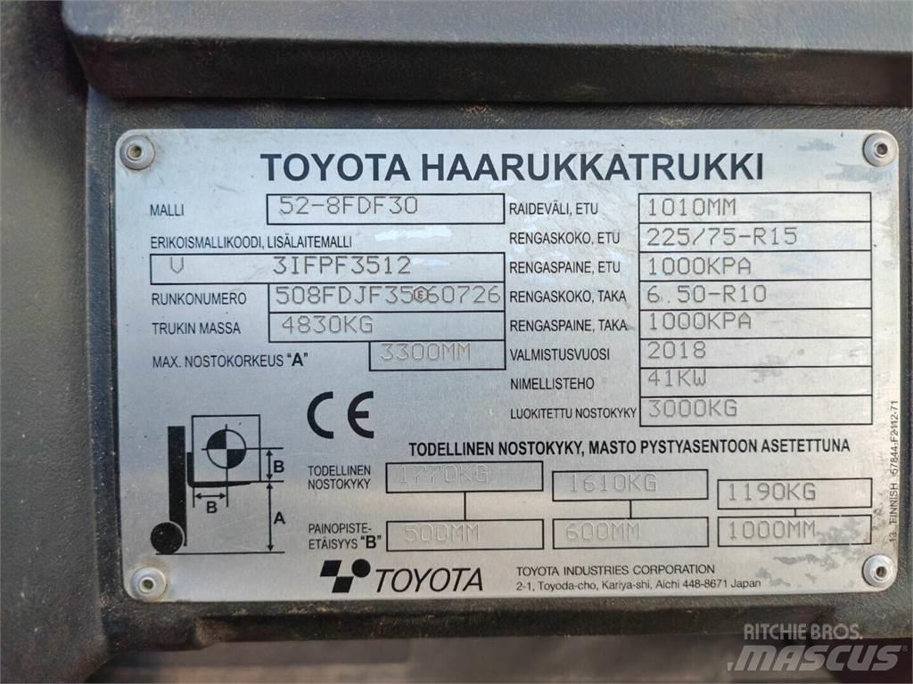Toyota 52-8FDF30 ディーゼル・軽油