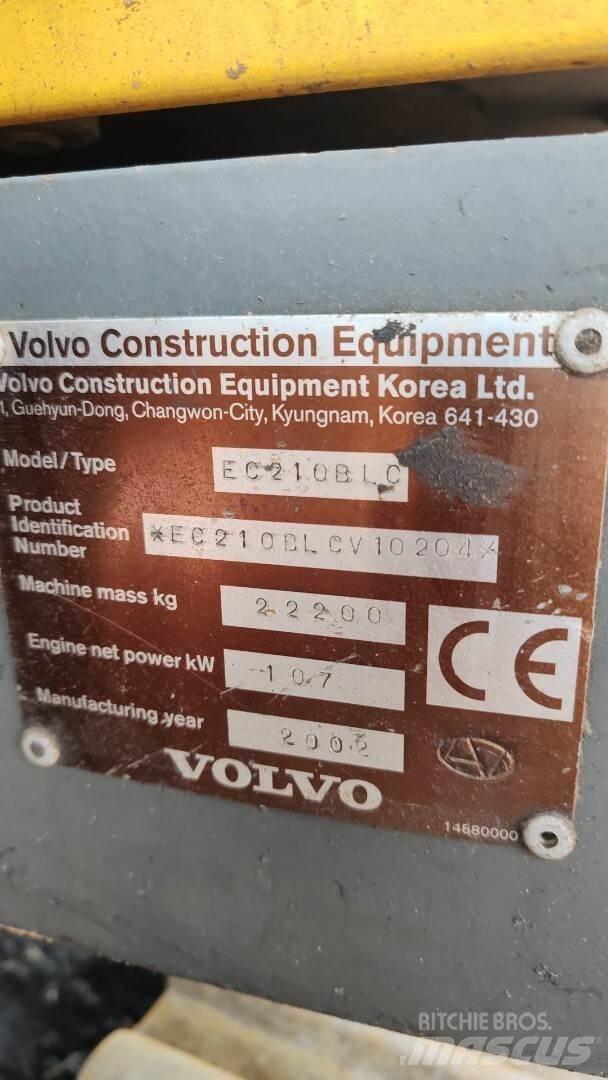 Volvo 210 B 大型油圧ショベル12t以上（パワーショベル・ユンボ）