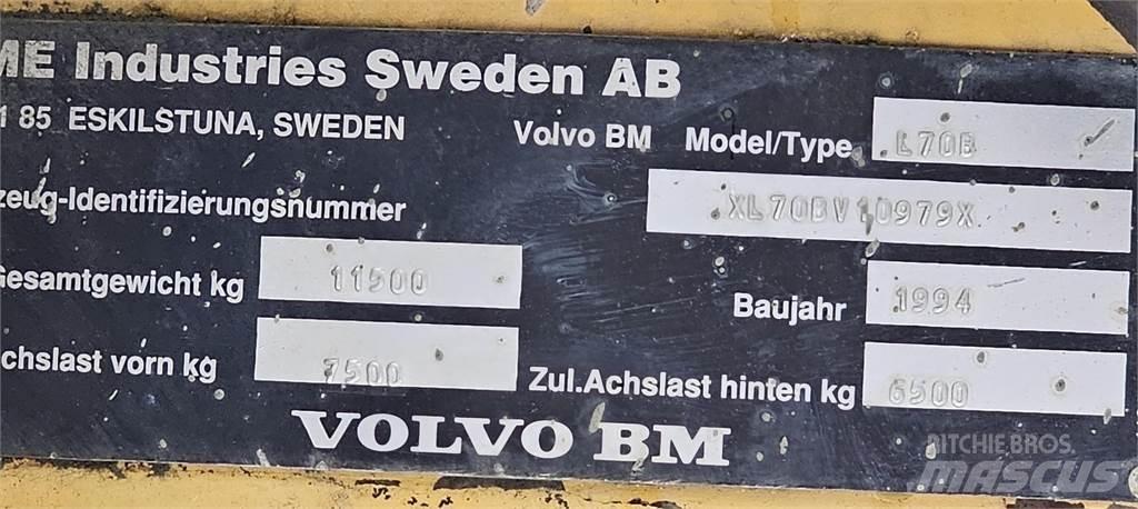 Volvo BM L 70 B ホイールローダー・タイヤショベル