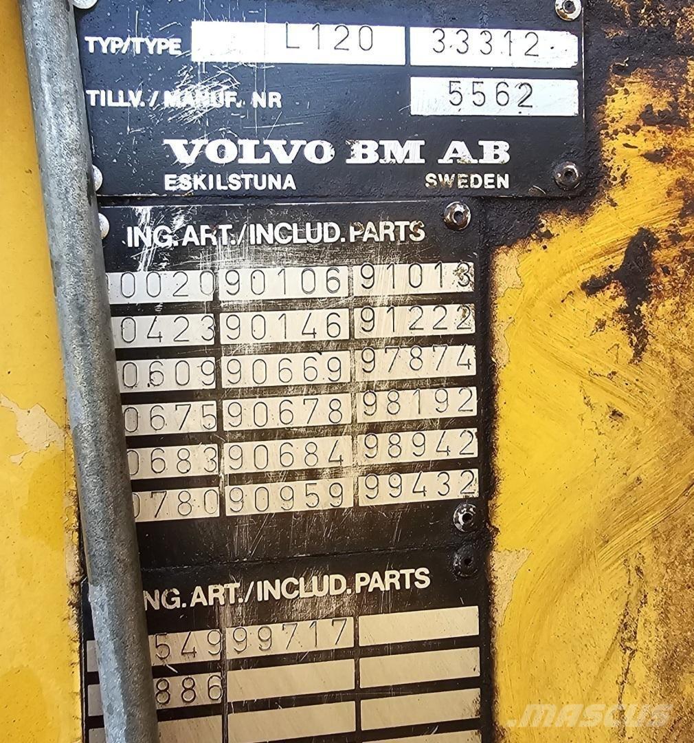 Volvo BM L120 ホイールローダー・タイヤショベル