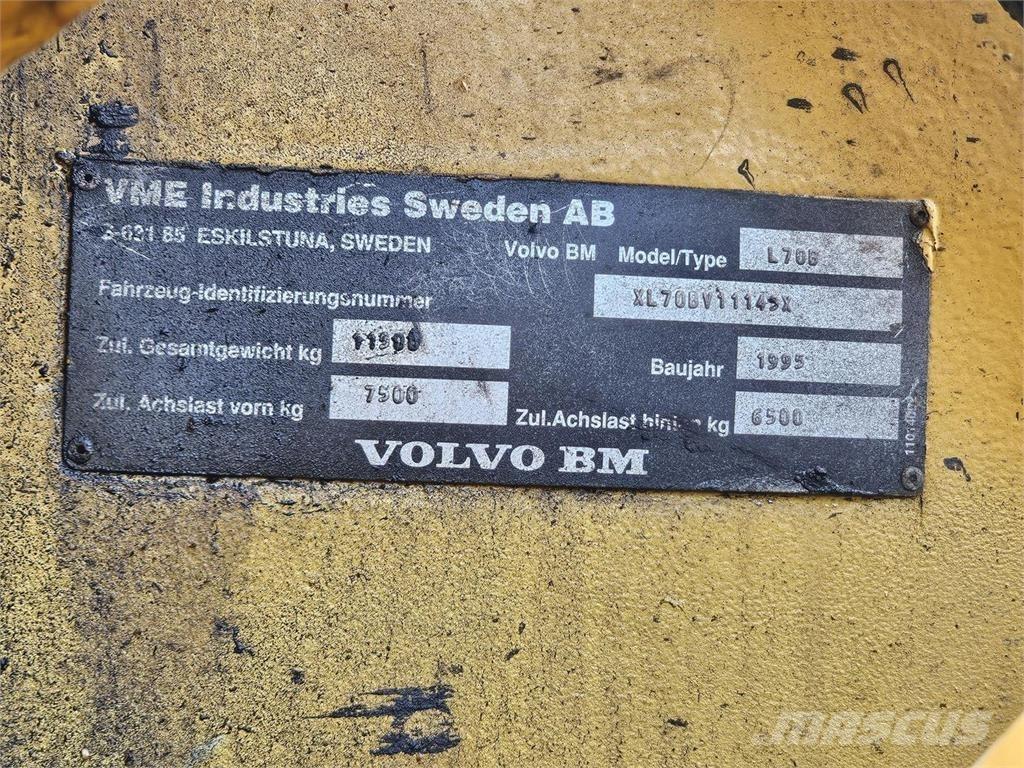 Volvo BM L70B ホイールローダー・タイヤショベル
