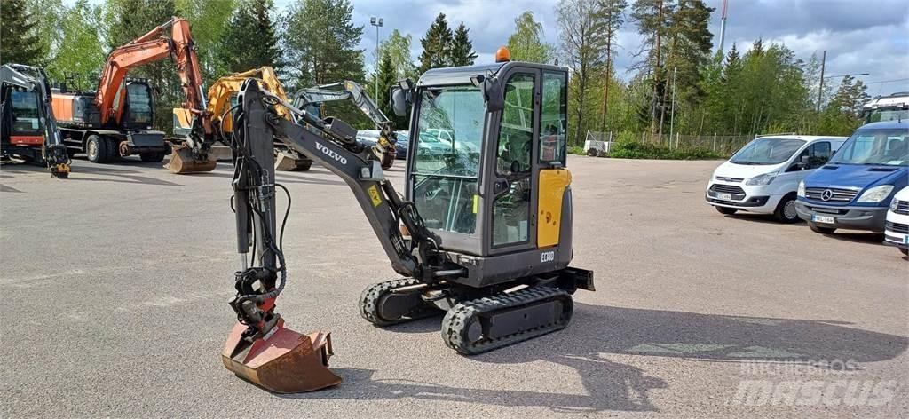Volvo EC18D ミニ油圧ショベル 7t以下（ミニユンボ・ミニディガー）