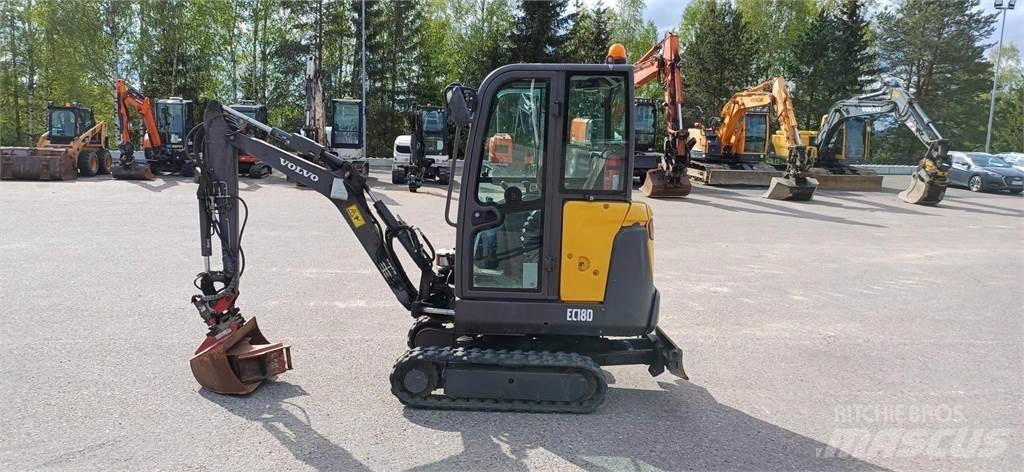 Volvo EC18D ミニ油圧ショベル 7t以下（ミニユンボ・ミニディガー）