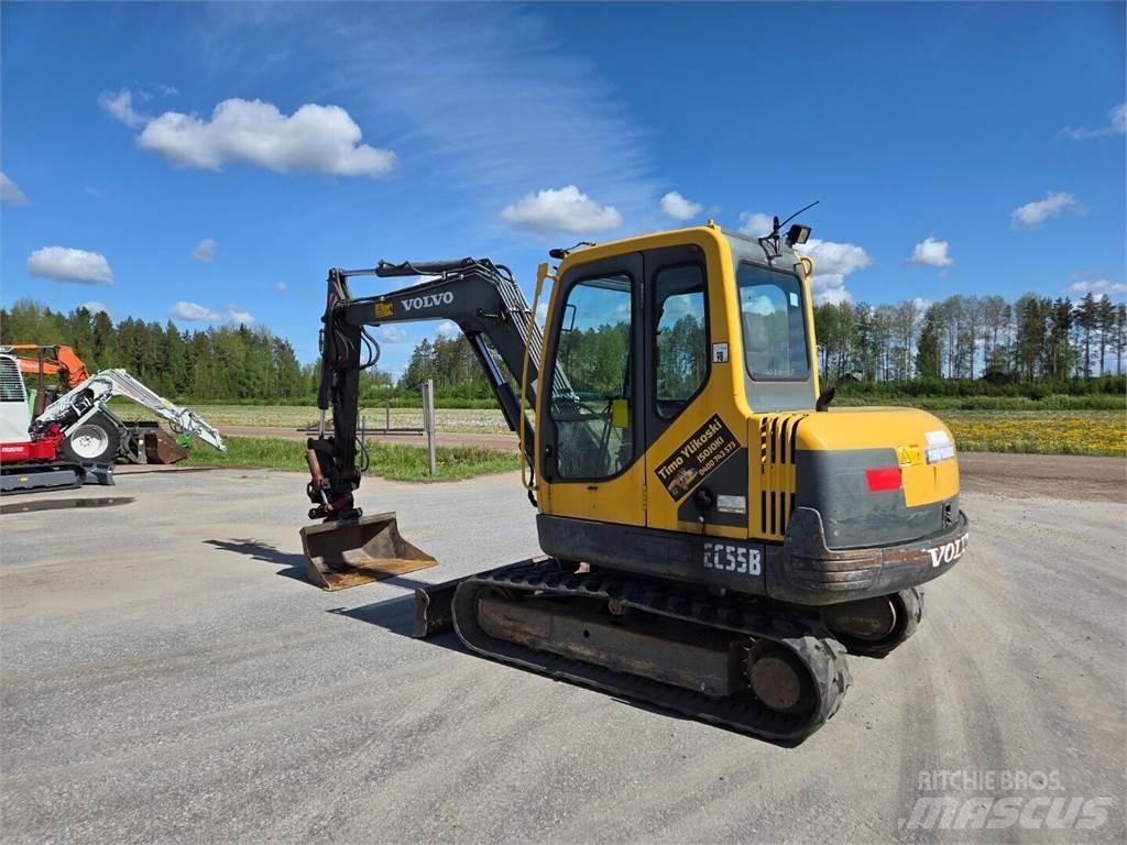 Volvo EC55B ミニ油圧ショベル 7t以下（ミニユンボ・ミニディガー）